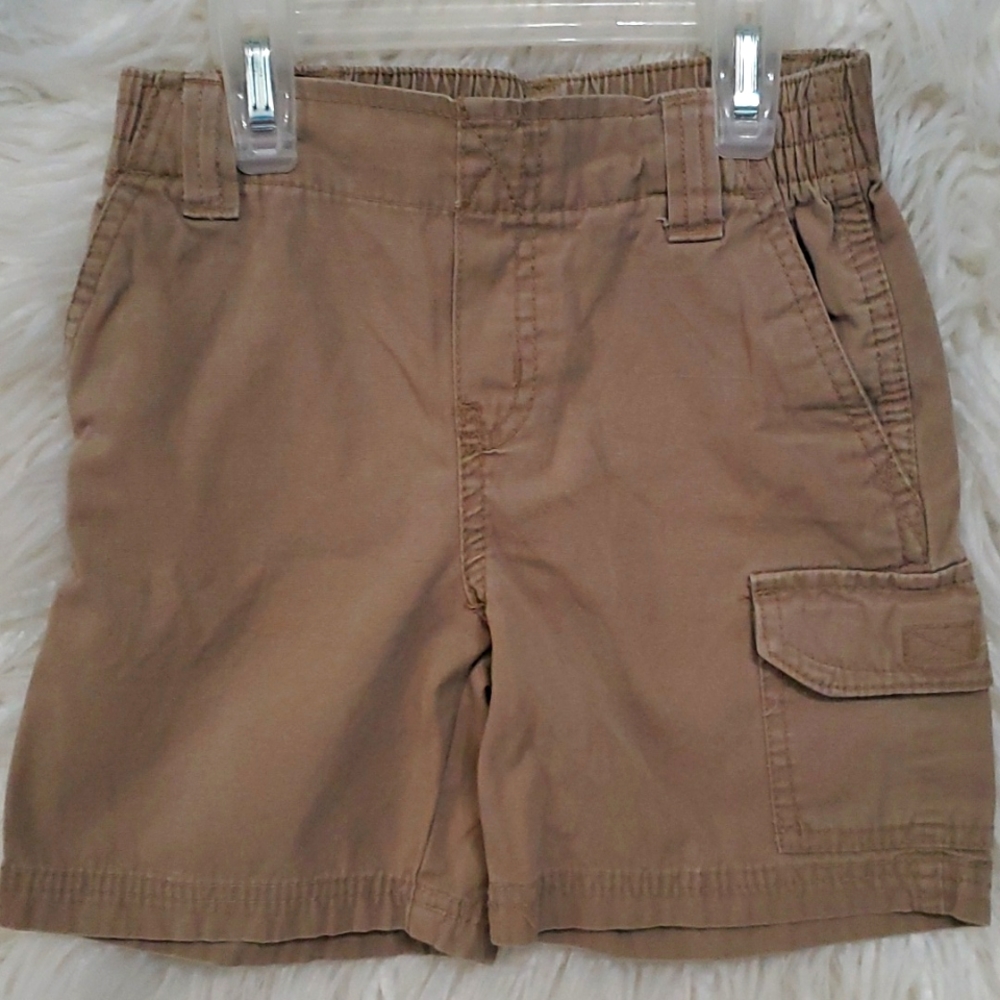Circo boys dark khaki cargo size 5t shorts